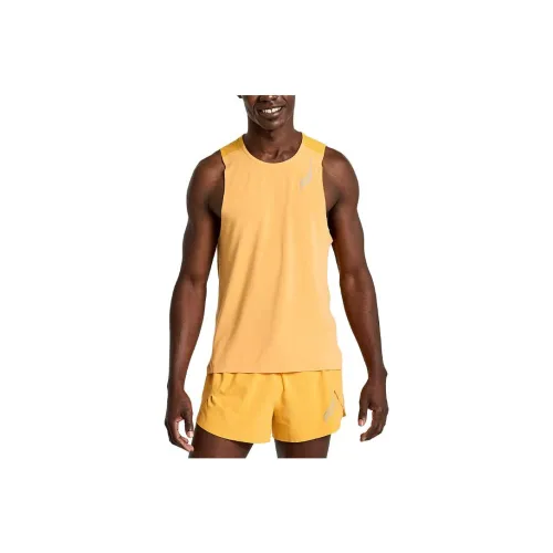 Saucony Tank Tops Men's Fiery Orange