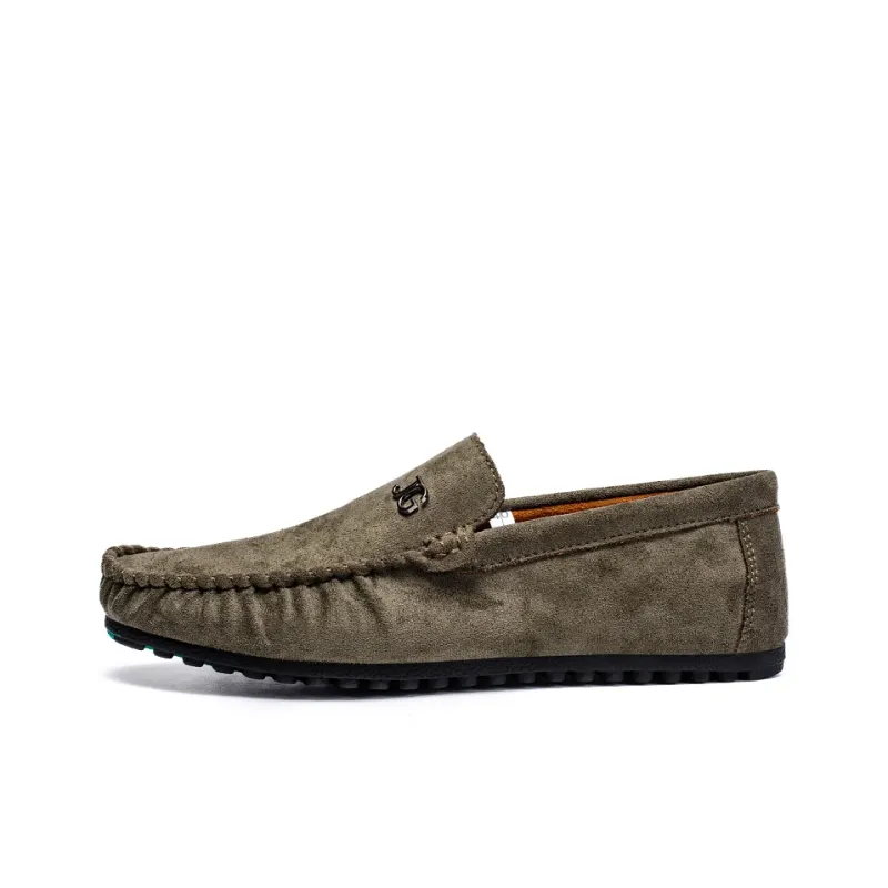 Black tailed Deer Loafers Men's-6