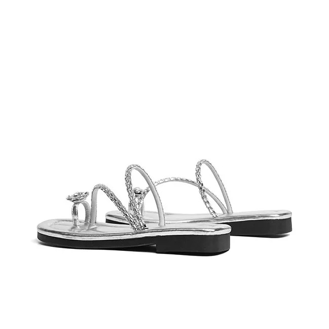 RED DRAGONFLY Rubber Sole Slip Resistant Flip Flops Women's-14