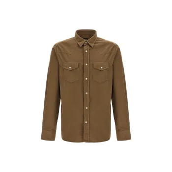 TOM FORD Baby Cord Western Shirt