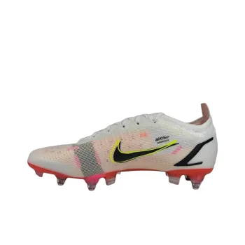 Nike Mercurial Vapor 14 Anti Slip Wear Resistant Soccer Shoes Unisex White Black