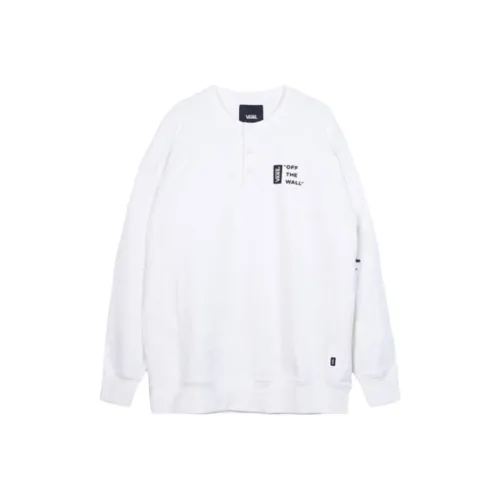 Vans OFF THE WALL WORKWEAR CREW Sweatshirt Men's White