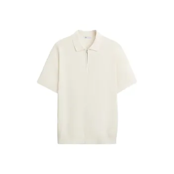 ZARA Polo Shirts Men White
