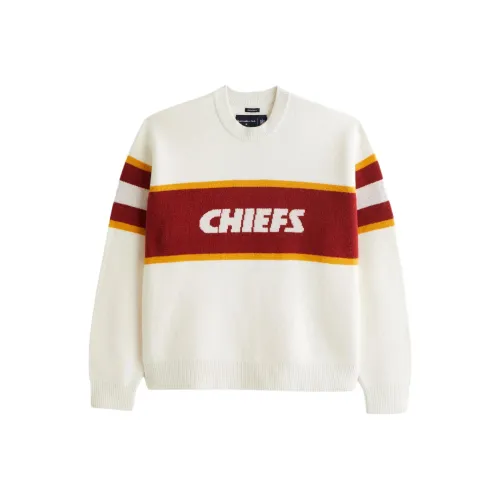 AF Sweater Men's White Red Multicolor