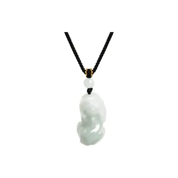 KING TAI FOOK Glutinous Jade Jadeite Necklaces Unisex