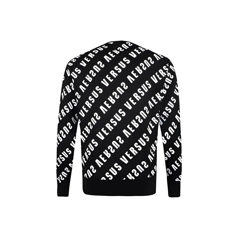 VERSUS Sweatshirts Men Black-1