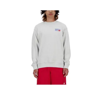 New Balance Sweatshirt Men's Heather Powder Gray