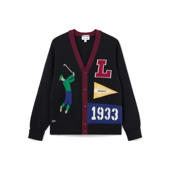 LACOSTE Sweater Unisex Navy Blue