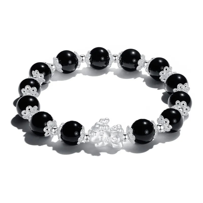 Atsuyama Natural Agate Jade Bracelets Unisex-1