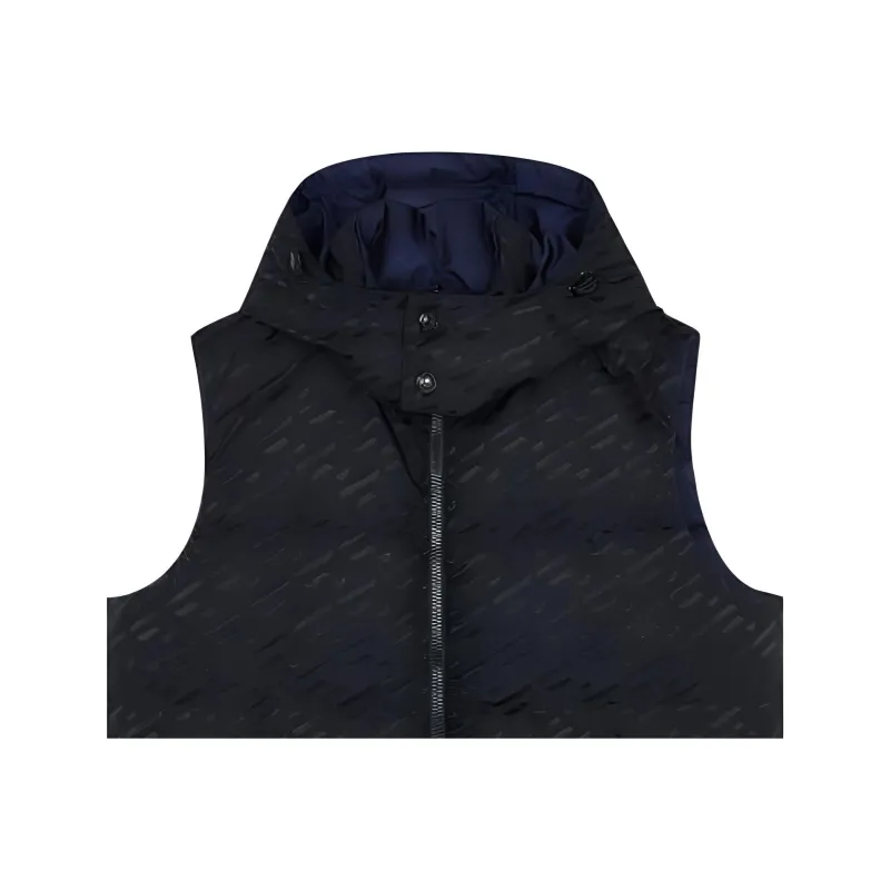 VERSACE Jacquard Hooded Gilet-2