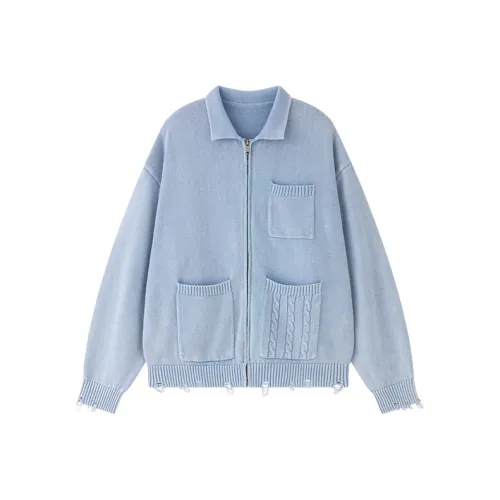 LOVE ME LATER Sweater Unisex Light Blue