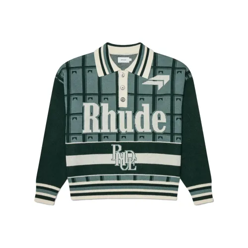 RHUDE Sweaters Men Green