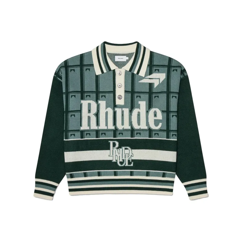 RHUDE Sweaters Men Green-0