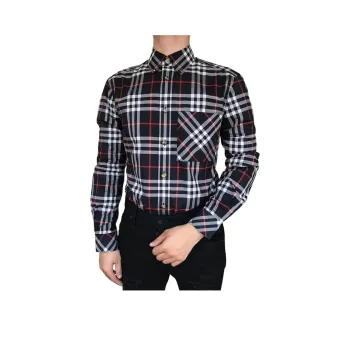 Burberry Shirts Men Black