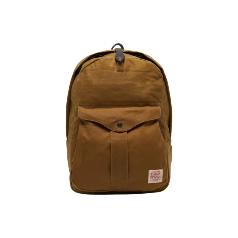Filson Cotton Backpack Unisex Brown-0