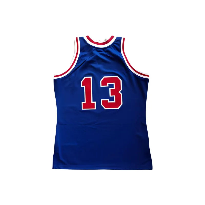 Mitchell & Ness Basketball Jerseys Unisex Royal Blue-1