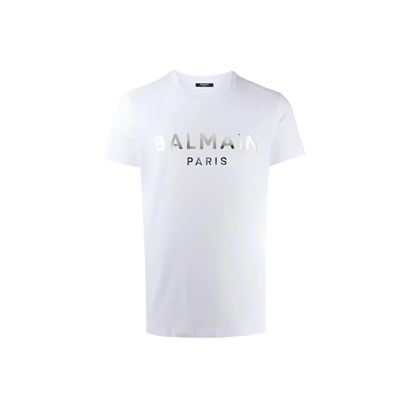 BALMAIN Logo Printed T Shirt-0