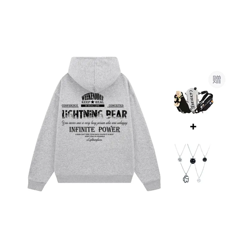 LIGHTNING BEAR Sweatshirt Unisex-6