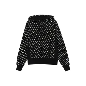 Champion Sweatshirt US Version Unisex Black