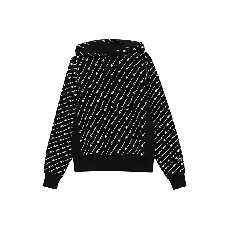 Champion Sweatshirt US Version Unisex Black-0