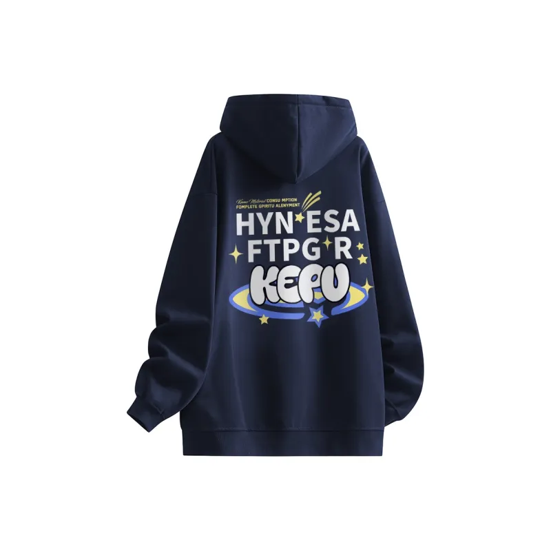 Kepu Fleece Lined Hoodie Unisex-19