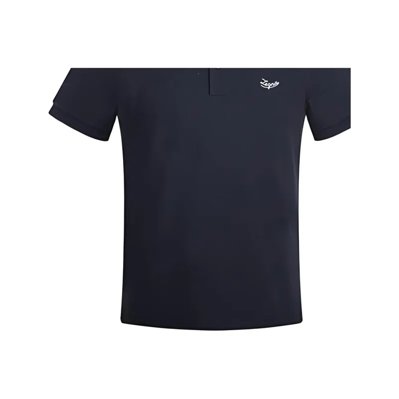 Zegna SS22 Polo Shirt Men's Marine Blue-5