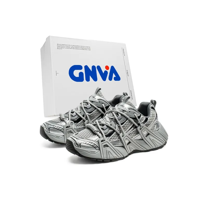 GNVA Breathable Low Top Chunky Sneakers Men's-5