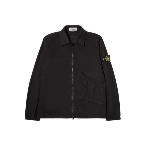 STONE ISLAND Jackets Unisex Black