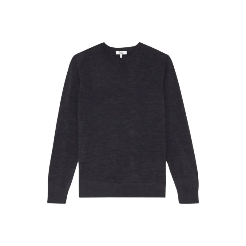 THEORY Sweaters Men Black Gray 1N6-0