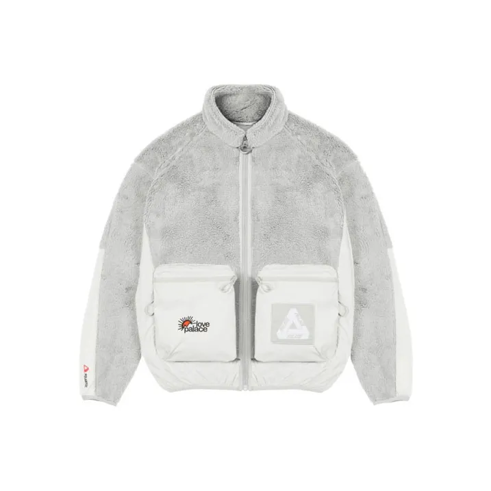 PALACE Polartec High Loft Teddy Fleece Jacket-0