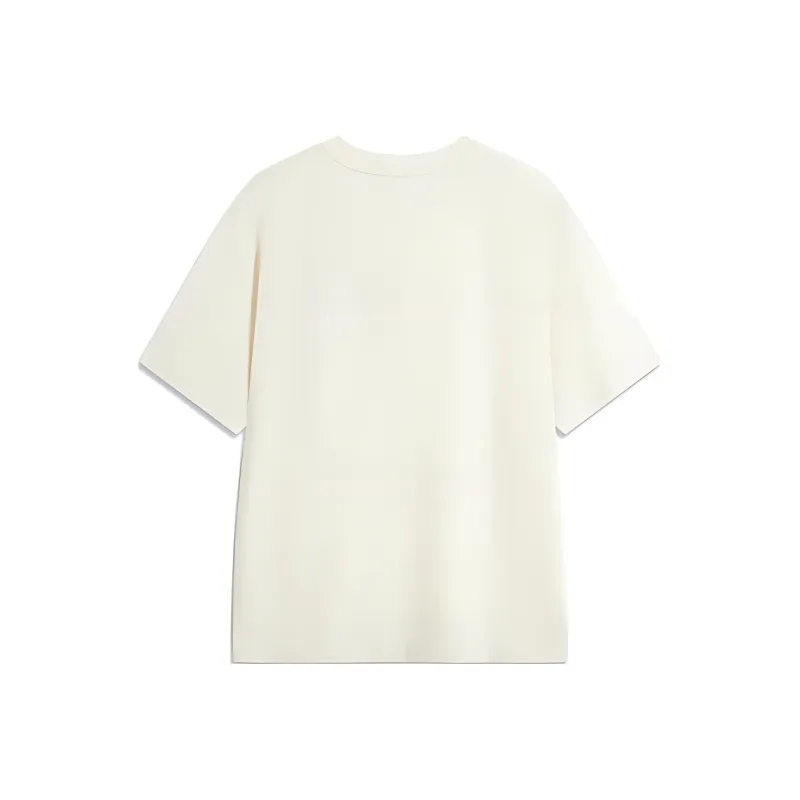 LiNing Disney T Shirt Men's Ecru-1