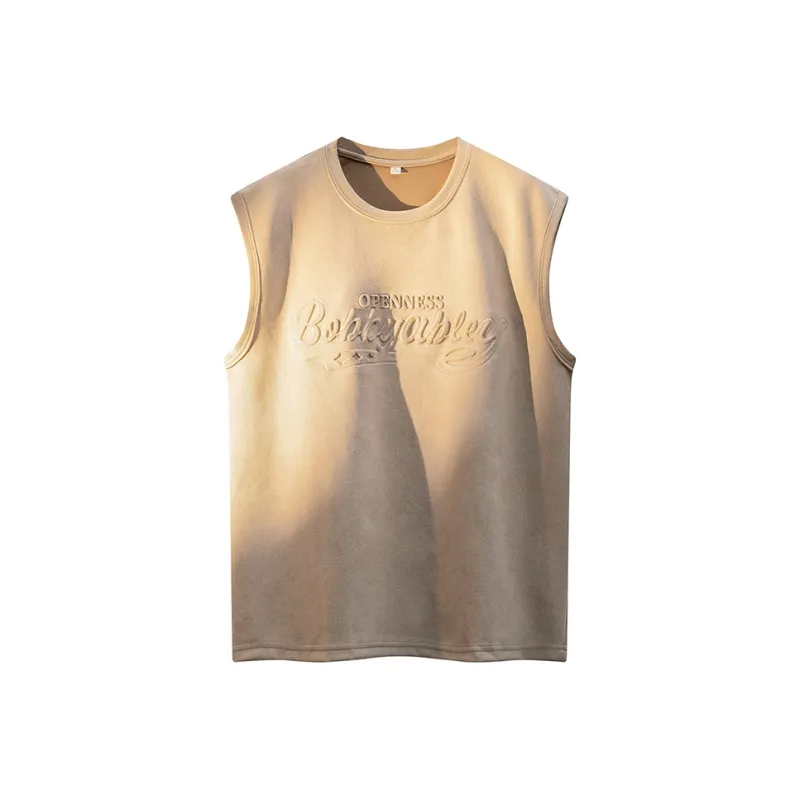 BOBBY ABLEY Loose Fit Casual Crew Neck Moisture Wicking Heavyweight Sleeveless Tank Top Unisex-6