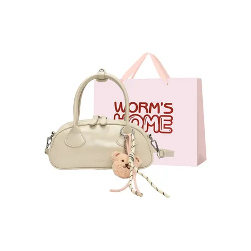 Worm's Home PU One Shoulder Handbag Women's Multicolor