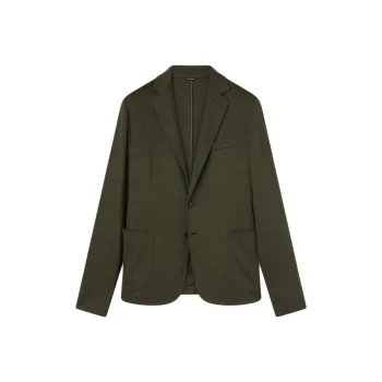 Loro Piana FW24 Cashmere Sweater Men's Pine Forest