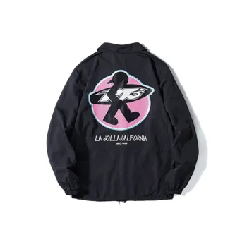 PJ's Vigor Coach Jacket Unisex Black