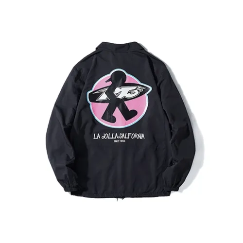 PJ's Vigor Coach Jacket Unisex Black