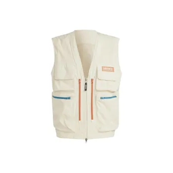 Adidas Originals Contrasting Zipper Gilet