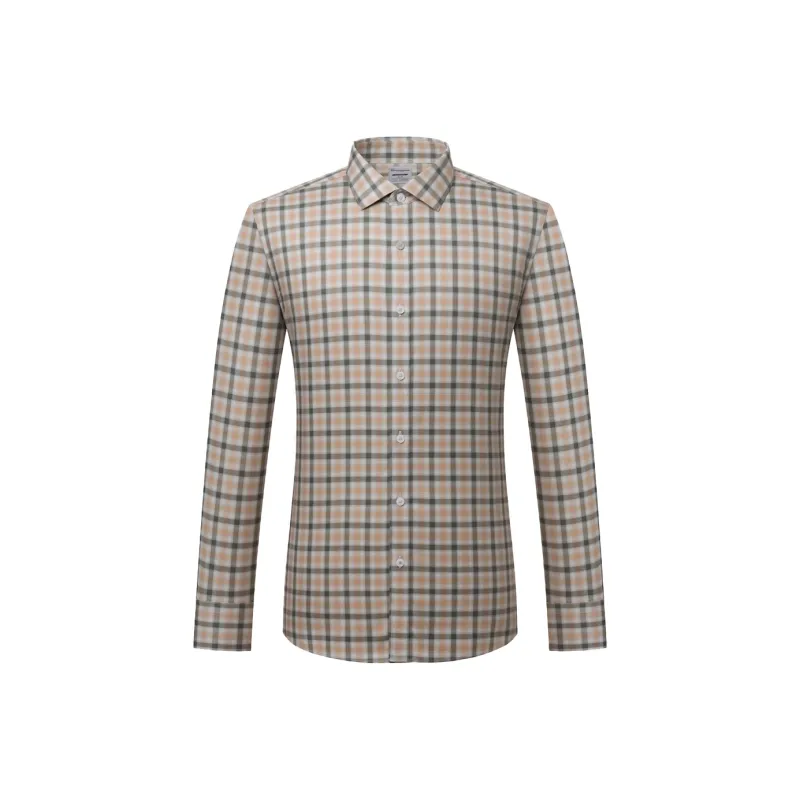 Camicissima Shirt Men's Beige Green-0