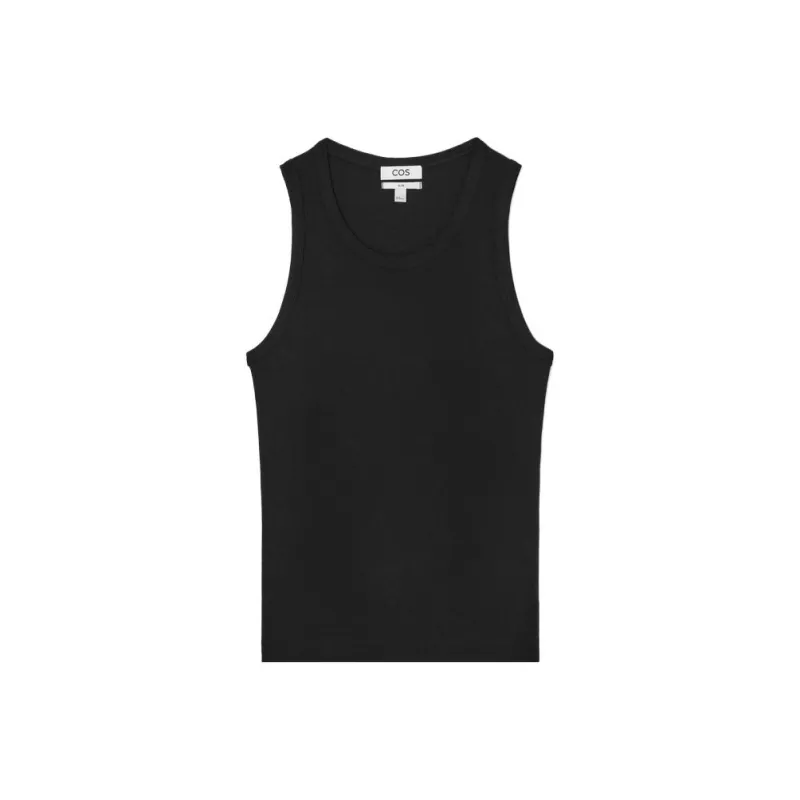 COS Tank Tops Men Black-0