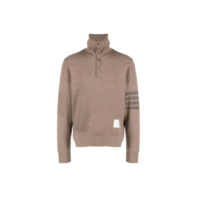 Thom E 4 Bar Logo Patch Jumper-0