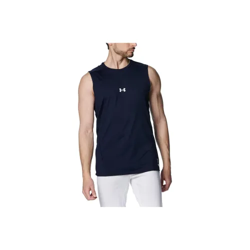 Under Armour Heat Gear Series Tank Top Men's Marine Blue