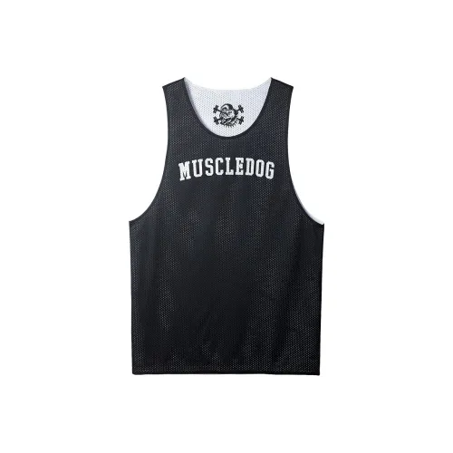 Muscle Dog Tank Tops Men's Black