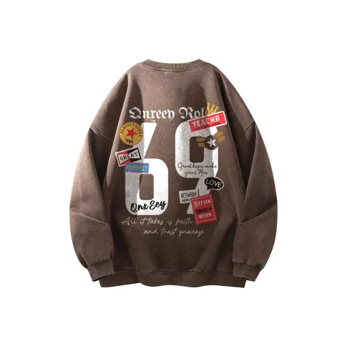 Qnxeey Sweatshirts Unisex