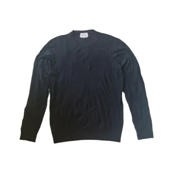 HERMES Cashmere Sweater Men's Black