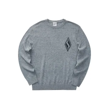 Skechers Diamond Series Sweaters Men Medium Heather Gray 004F