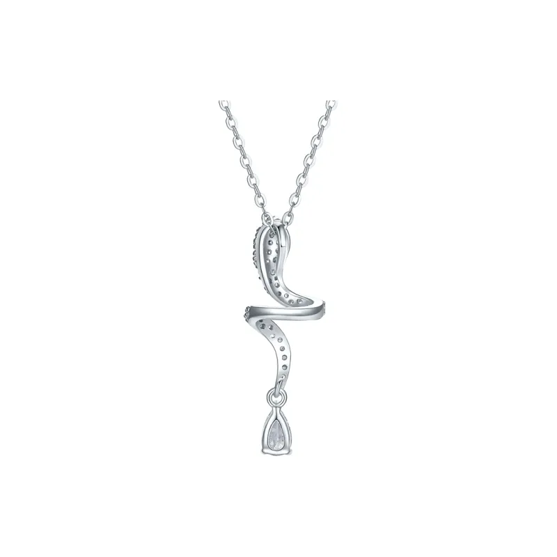 LIU GUI FU JEWELRY 925 Sterling Silver Good Luck Necklace Women's-2