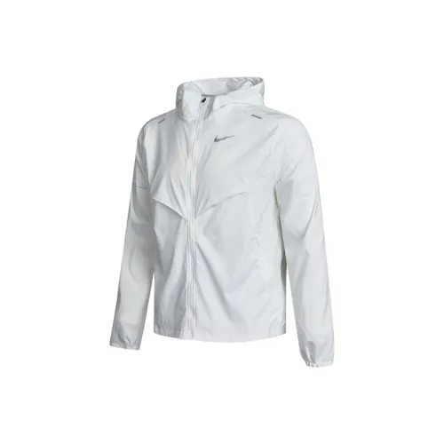 Nike Men's Repel Packable Windrunner Jacket White