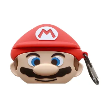 CHRROTA Compatibility With, Besi WM01 Silicone Cartoon Red Hat Soft Shell Headphone Protective Cover Headphone Cases