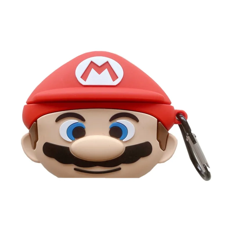 CHRROTA Compatibility With, Besi WM01 Silicone Cartoon Red Hat Soft Shell Headphone Protective Cover Headphone Cases-0