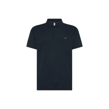 SUN68 Logo embroidered Polo Shirt